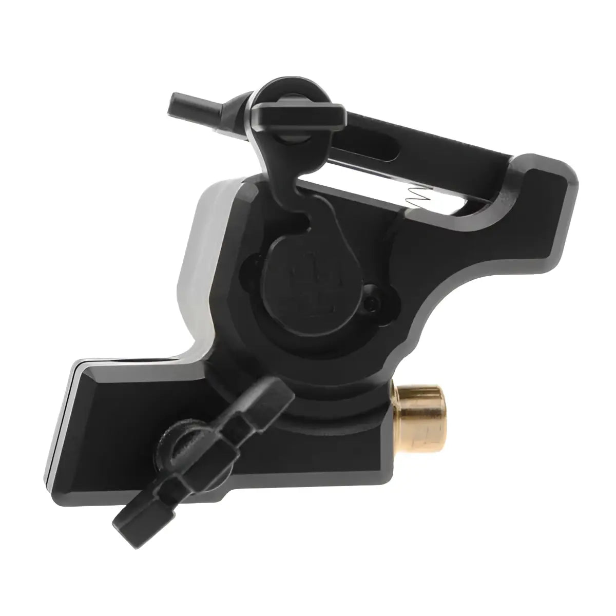 alt
Schwarze Tätowiermaschine aus Kunststoff VLAD BLAD Avenger 2 Pro mit goldener Metall-TIP und verstellbarem Griff für den professionellen Einsatz