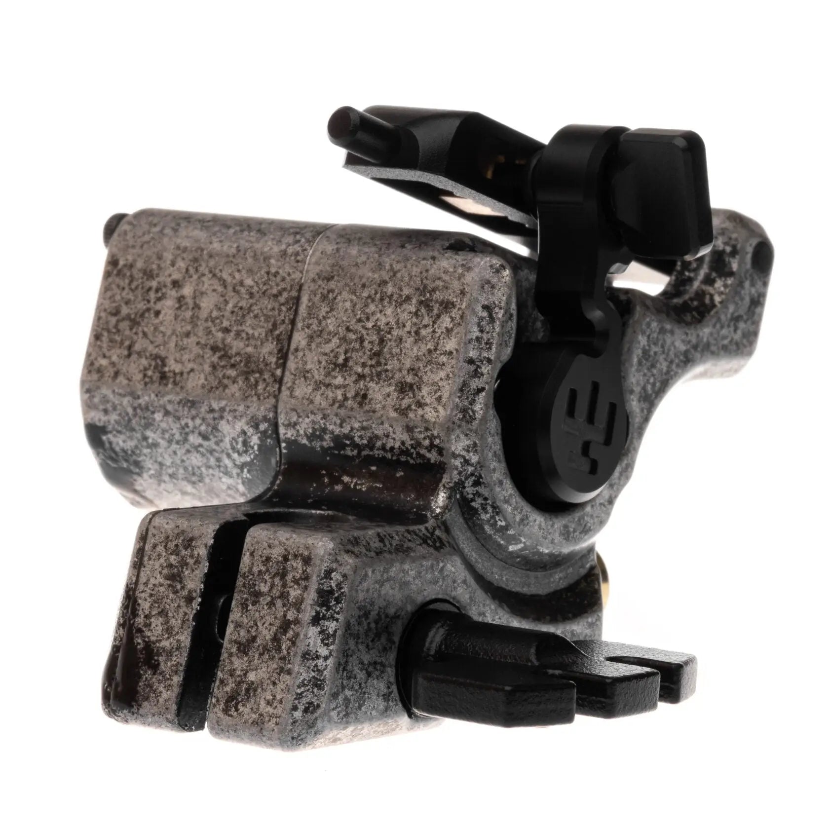 alt
Tätowiermaschine im Industriestil VLAD BLAD Avenger 2 Pro mit strukturierter metallisch grauer Oberfläche und schwarzen Kunststoffkomponenten