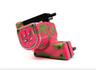 VLAD BLAD Avenger 2 Pro Tattoo-Maschine in lebhaftem Pink- und Grün-Tarnmuster mit schwarzem Griff von Shpigel