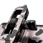 Schwarz-grauer Tarnfarben-VLAD BLAD Avenger 4 Pro-Kamerakäfig mit gravierten Maßmarkierungen in Camouflage-Silber und Schwarz