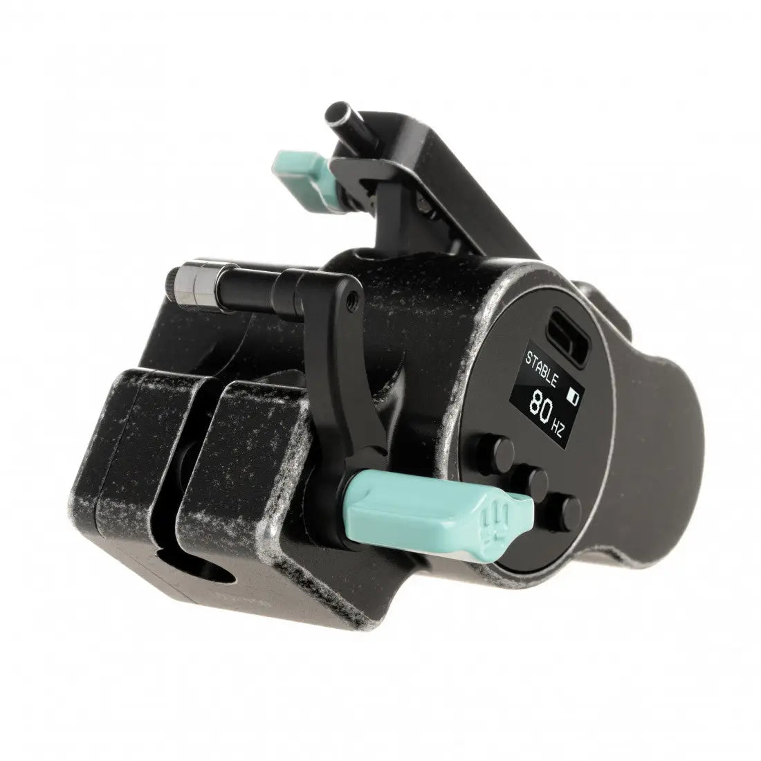alt
Vlada blad avenger 4 pro cyber scars Kamera-Stabilisator in Babyblau und Schwarz mit türkisfarbenen Einstellknöpfen und Digitalanzeige, stabil bei 80 Hz