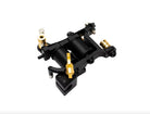 VLAD BLAD Coil Blacker Packer Pro Tätowiermaschine in Schwarz und Gold mit schlankem industriellem Design