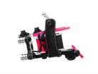 Vladd Blad Coil Infinite Liner Air-Tattoo-Maschine in Schwarz und Pink mit Chromakzenten für präzises Tätowieren