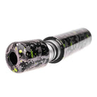 Vlаd blаd ultron 4 Camo Drop grau-grüne Vape-Mod mit schwarz-grauem Spritzmuster und neongrünen Akzenten