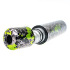 Vlad blad ultron 4 vape pen with sleek cylindrical design and neon green black camouflage glossy finish