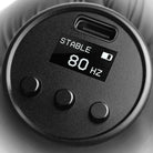 Black circular gaming monitor stand vlade blad ultron 4 cosmic magic with digital stable 80 hz display and three buttons