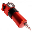 Red und schwarze VLAD BLAD Ultron 4 Pro Tätowiermaschine mit elegantem Metallic-Finish für den professionellen Einsatz